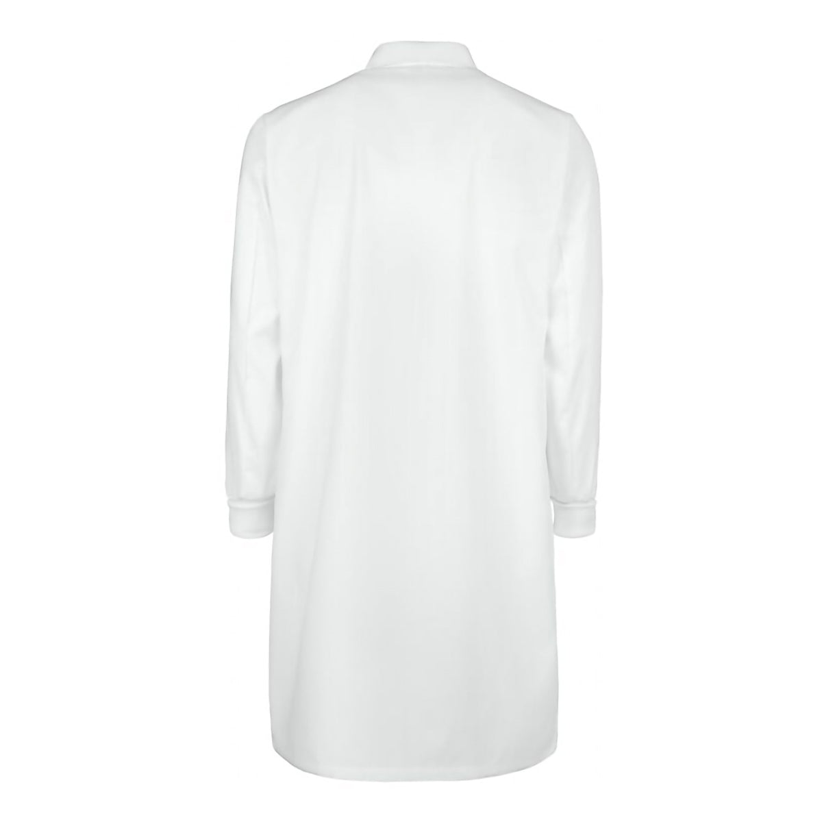 Fashion Seal Healthcare Knit Cuff Lab Coat, Medium, White-Lab Coat White Medium Knee Length 80% Polyester / 20% Cotton Reusable