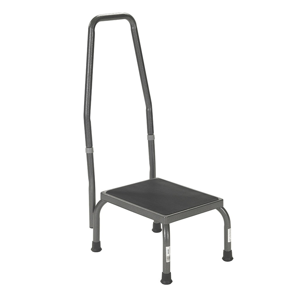 drive Step Stool-Step Stool with Handrail drive 1 Step Steel Frame 9-1/2 Inch Step Height