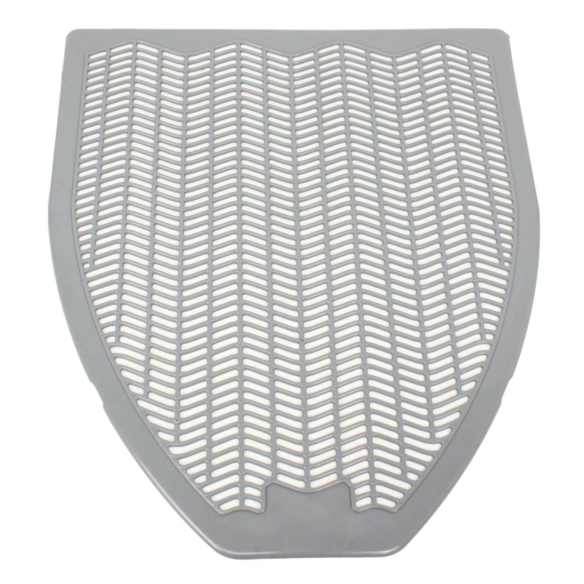 Impact Z-Mat Urinal Floor Mat-Urinal Floor Mat Impact Z-Mat 17-1/2 X 20-3/8 Inch Gray