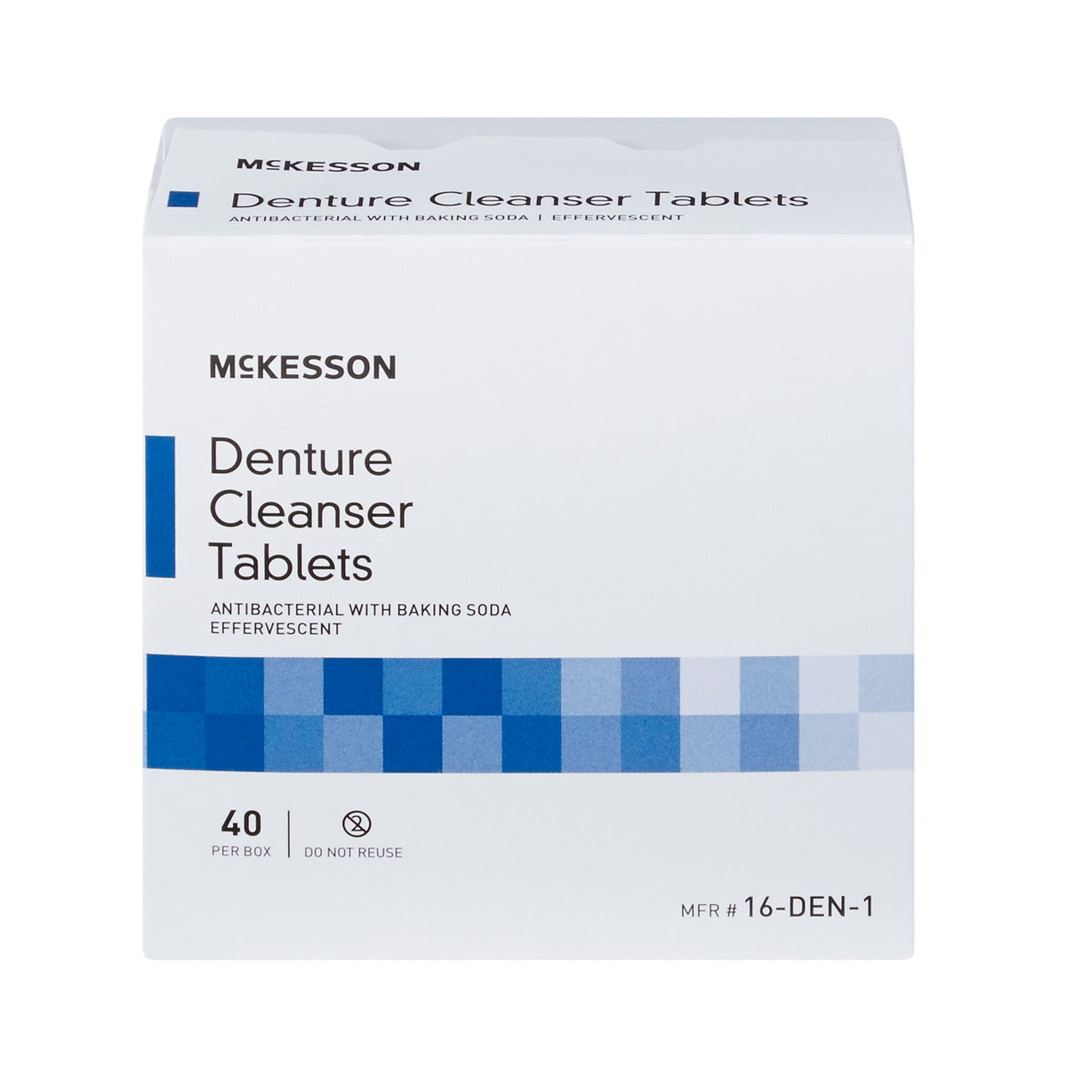 McKesson Denture Cleaner-Denture Cleaner McKesson Unflavored