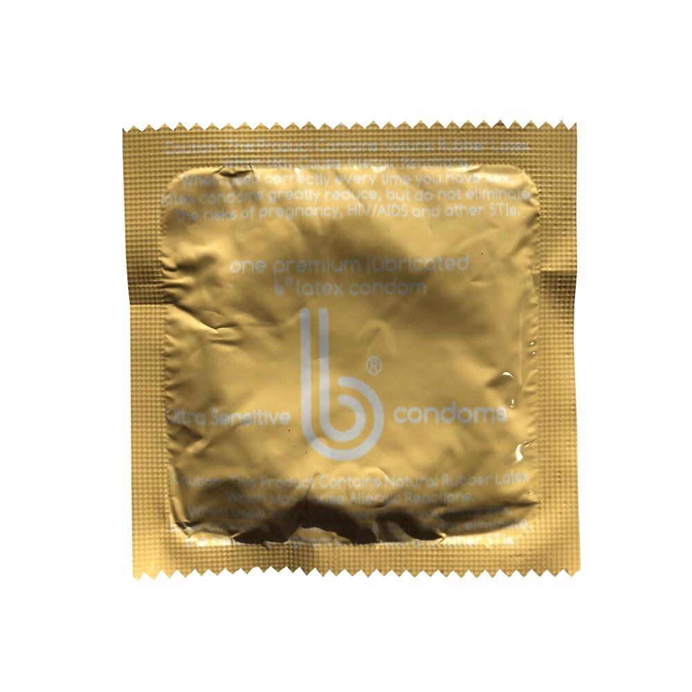 Ultra Sensitive B Lubricated Latex Condom-"Condom Lifestyles Ultra Sensitive One Size Fits Most 1,000 per Case"