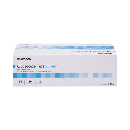 McKesson Otoscope Tip-Ear Speculum Tip Child Size Plastic 2.5 mm Disposable