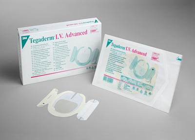 3M� Tegaderm� IV Advanced Securement Dressing, 3� x 4� Inch-I.V. Dressing 3M� Tegaderm� Film 3-1/2 X 4-1/2 Inch Sterile