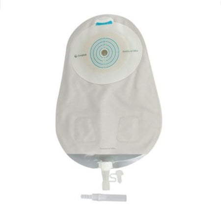 SenSura Mio One-Piece Drainable Neutral Gray Ostomy Pouch, 3/8 to 1 Inch Stoma-"Ostomy Pouch SenSura Mio One-Piece System 10-1/2 Inch Length, Maxi Flat, Trim to Fit 3/8 to 1-3/4 Inch Stoma Drainable"