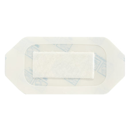 3M Tegaderm Transparent Film Dressing with Pad, 2-3/8 x 4 Inch-Transparent Film Dressing with Pad 3M Tegaderm 2-3/8 X 4 Inch Frame Style Delivery Rectangle Sterile