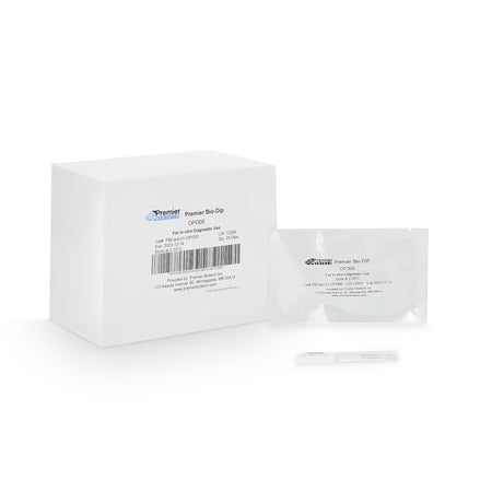 Premier Bio-Dip Single Drug (Opiates) Drugs of Abuse Test-Drugs of Abuse Test Kit Premier Bio-Dip Opiates (OPI) 25 Tests CLIA Waived