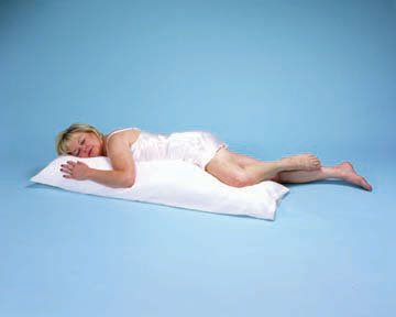 Hermell Body Pillow-Body Support Pillow 16 W X 52 D Inch Foam Freestanding
