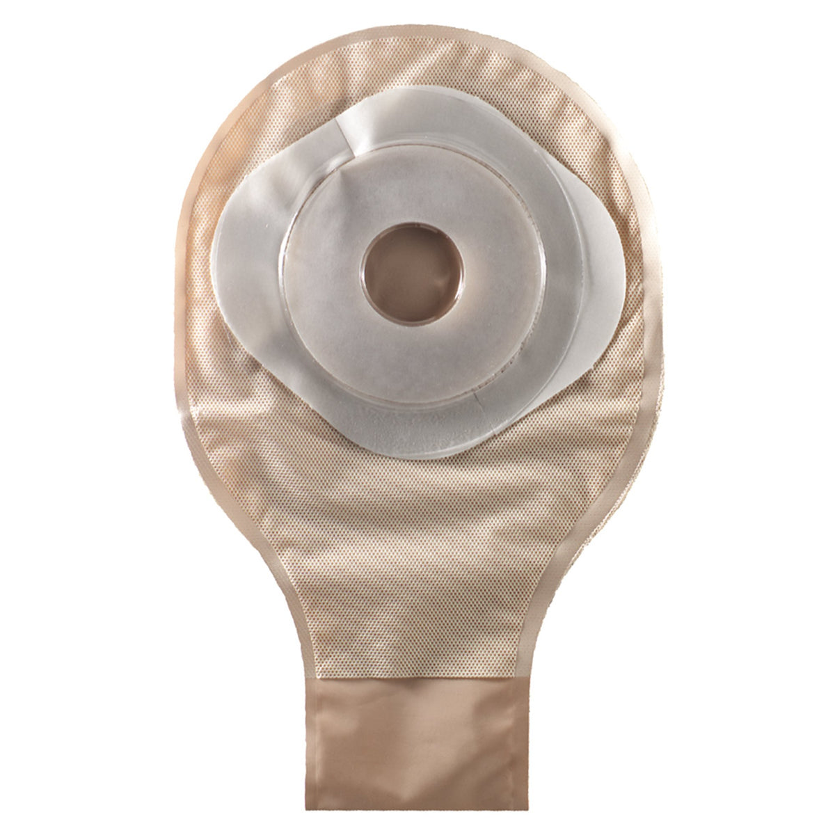 ActiveLife One-Piece Drainable Opaque Colostomy Pouch, 10 Inch Length, 1 Inch Stoma-Colostomy Pouch ActiveLife One-Piece System 10 Inch Length 1-1/4 Inch Stoma Drainable