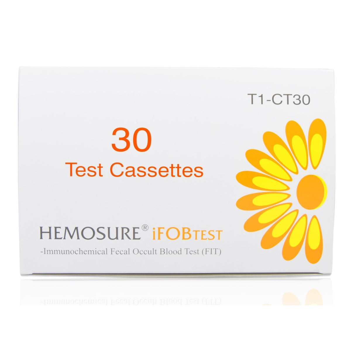 Hemosure Test Cassette for Hemosure iFOBT Test Kit-Test Cassette 30 Cassettes For Hemosure iFOBT Test Kit