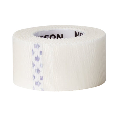 McKesson Silk-Like Cloth Medical Tape, 1 Inch x 10 Yard, White-Medical Tape McKesson White 1 Inch X 10 Yard Silk-Like Cloth NonSterile