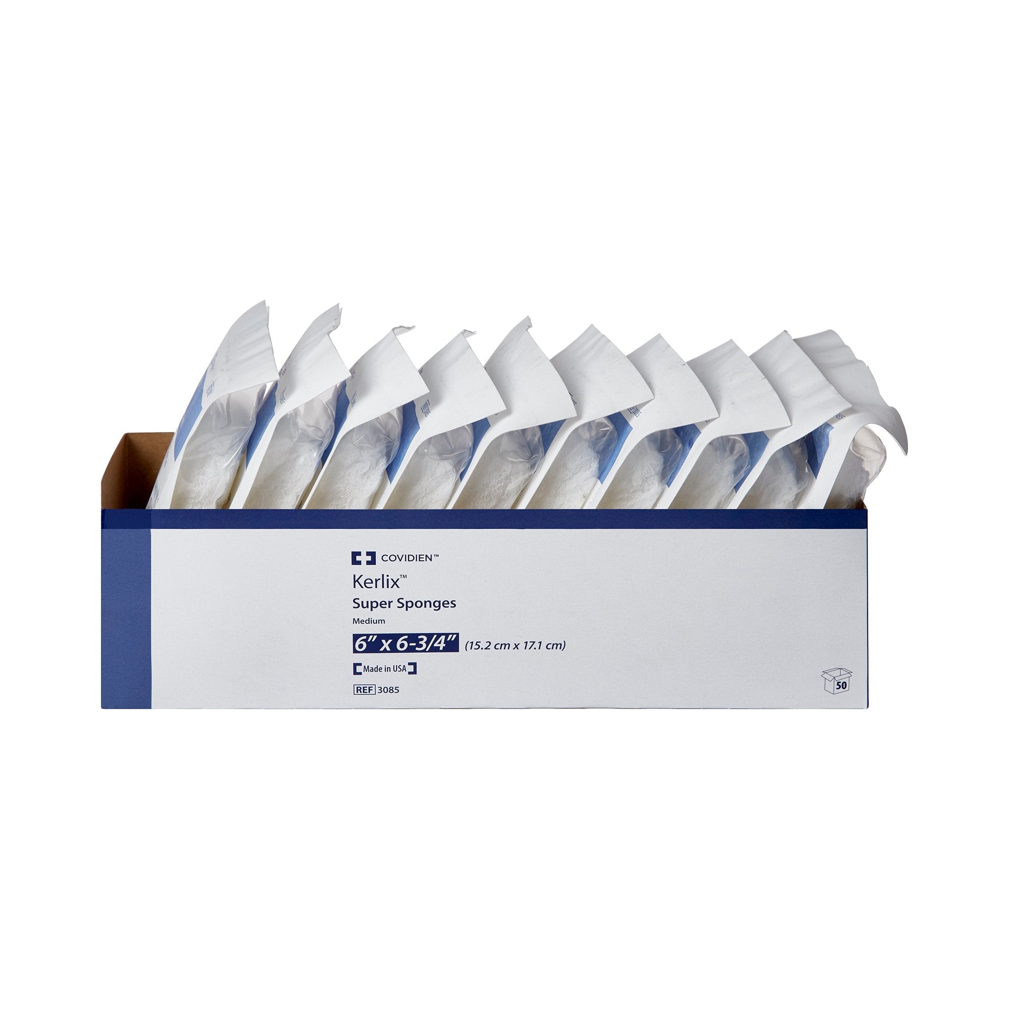 Kerlix Sterile USP Type VII Fluff Dressing, 6 x 6-3/4 Inch-Fluff Dressing Kerlix 6 X 6-3/4 Inch 12-Ply Sterile 5 per Pouch