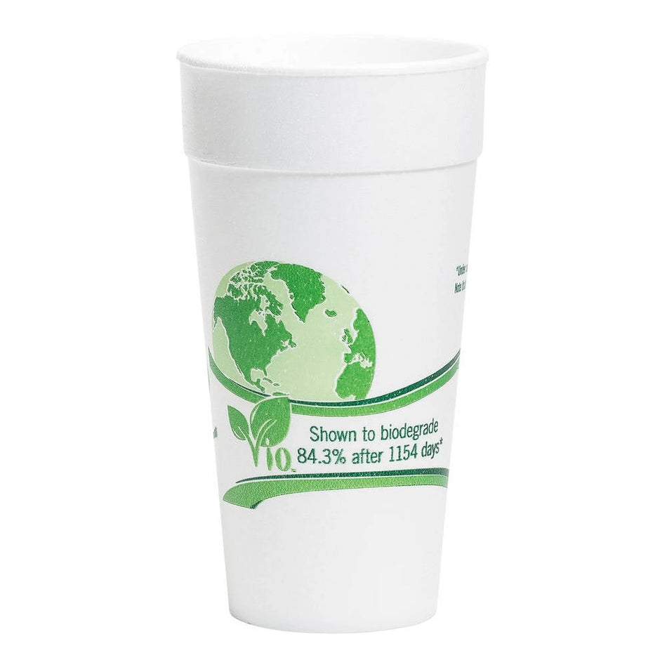 WinCup White Foam Drinking Cup, 20-ounce capacity-Drinking Cup WinCup 20 oz. White Polystyrene Disposable