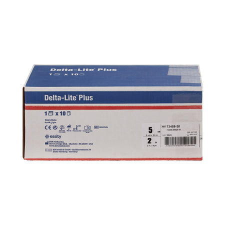 Delta-Lite Plus Dark Blue Cast Tape, 2 Inch x 4 Yard-Cast Tape Delta-Lite Plus 2 Inch X 12 Foot Fiberglass / Resin Deep Blue