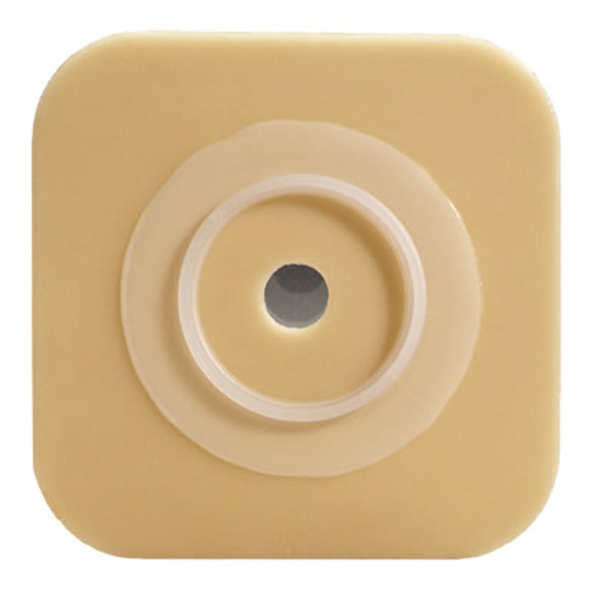 Sur-Fit Natura Durahesive Ostomy Barrier-"Ostomy Barrier Sur-Fit Natura Durahesive Trim to Fit, Extended Wear Adhesive Tape Borders 32 mm Flange Sur-Fit Natura System 4 X 4 Inch"
