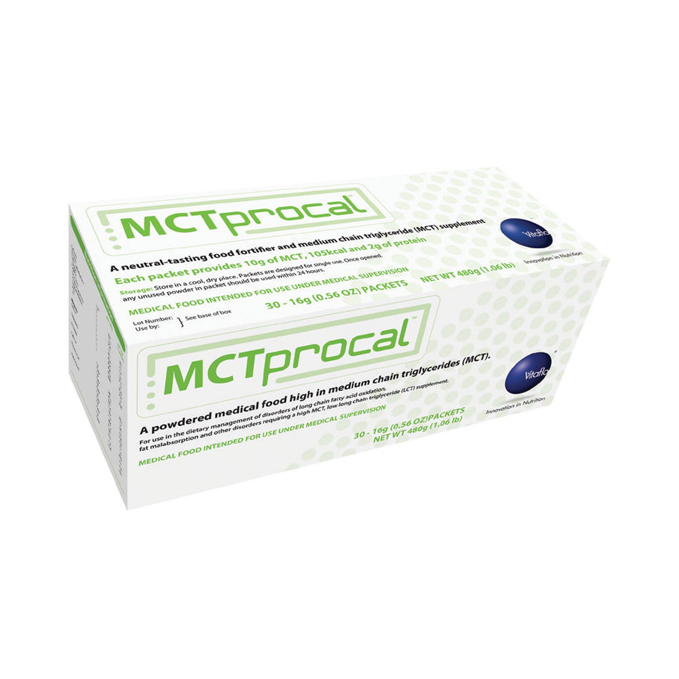 MCTprocal Medical Food High in MCTs-Oral Supplement MCTprocal Unflavored Powder 16 Gram Individual Packet