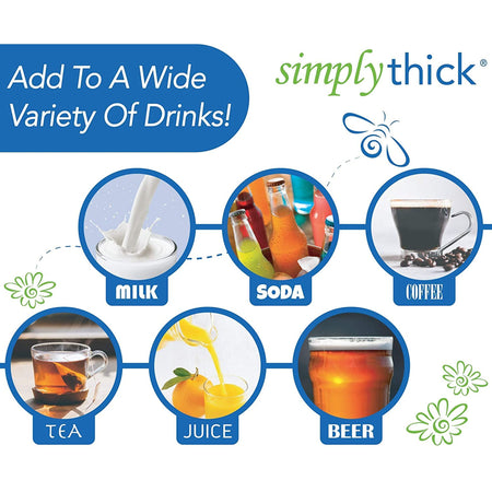 SimplyThick® Easy Mix™ Food and Beverage Unflavored Thickener, Honey Consistency - Nutritionals and Feeding Supplies>Nutri...