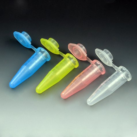 Globe Scientific Microcentrifuge Tube, 1.5 mL-Microcentrifuge Tube Plain 1.5 mL Snap Cap Polypropylene Tube