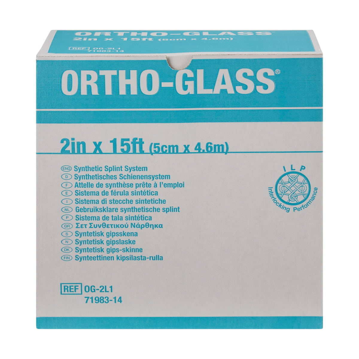 Ortho-Glass® Splint Roll, White, 2 Inch x 5 Yard - Orthopedic>Casting>Cast and Splint Materials - BSN Medical