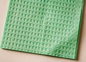 Tidi Ultimate Nonsterile Green Procedure Towel, 13 x 18 Inch-Procedure Towel Tidi Ultimate 13 W X 18 L Inch Green NonSterile