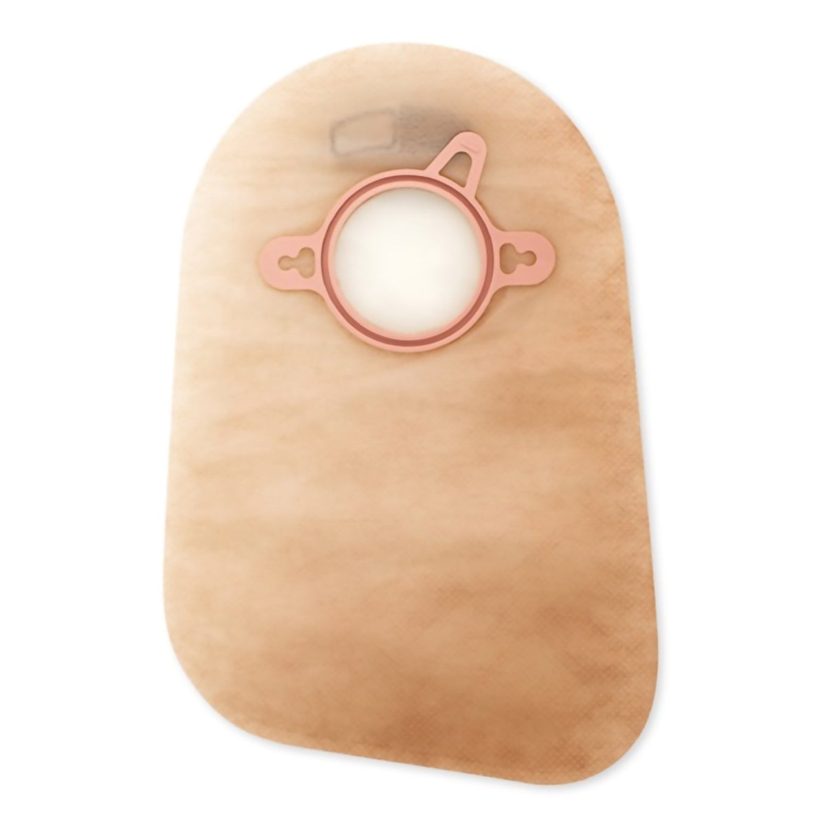 New Image Two-Piece Closed End Transparent Filtered Ostomy Pouch, 9 Inch Length, 1 Inch Flange-Ostomy Pouch New Image Two-Piece System 9 Inch Length Closed End