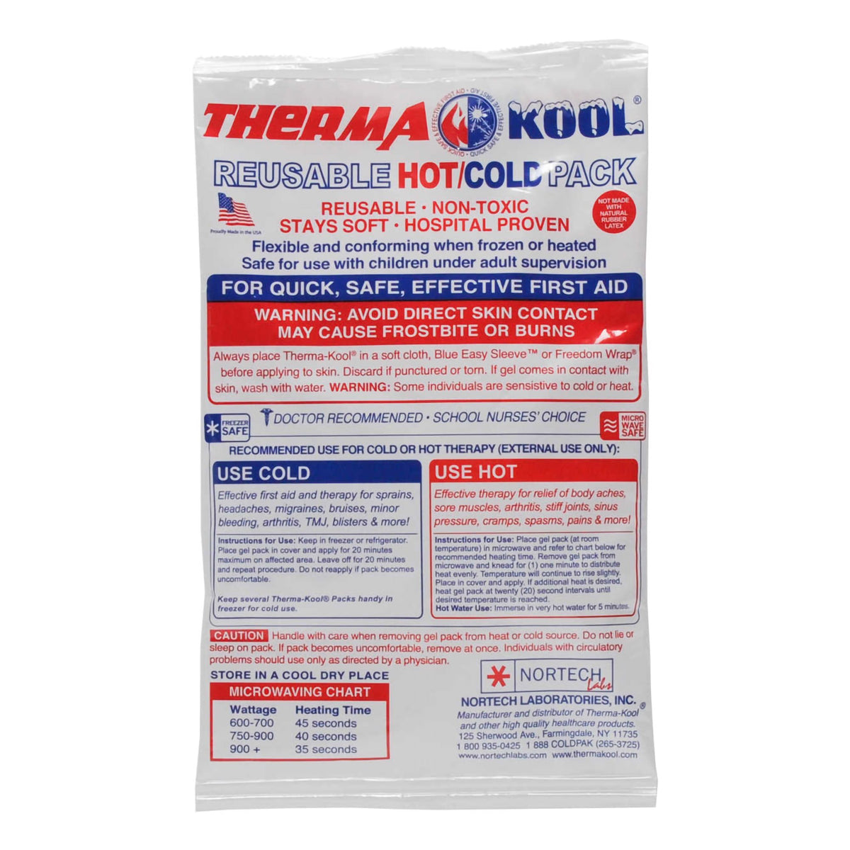 HOT/COLD PACK, GEL THERMA-KOOL30/CS