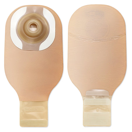 One-Piece Drainable Beige Filtered Ostomy Pouch, 12-Inch Length, 1-1/8 Inch Stoma-"Ostomy Pouch Premier One-Piece System 12 Inch Length Soft Convex, Pre-Cut 1-1/8 Inch Stoma Drainable"