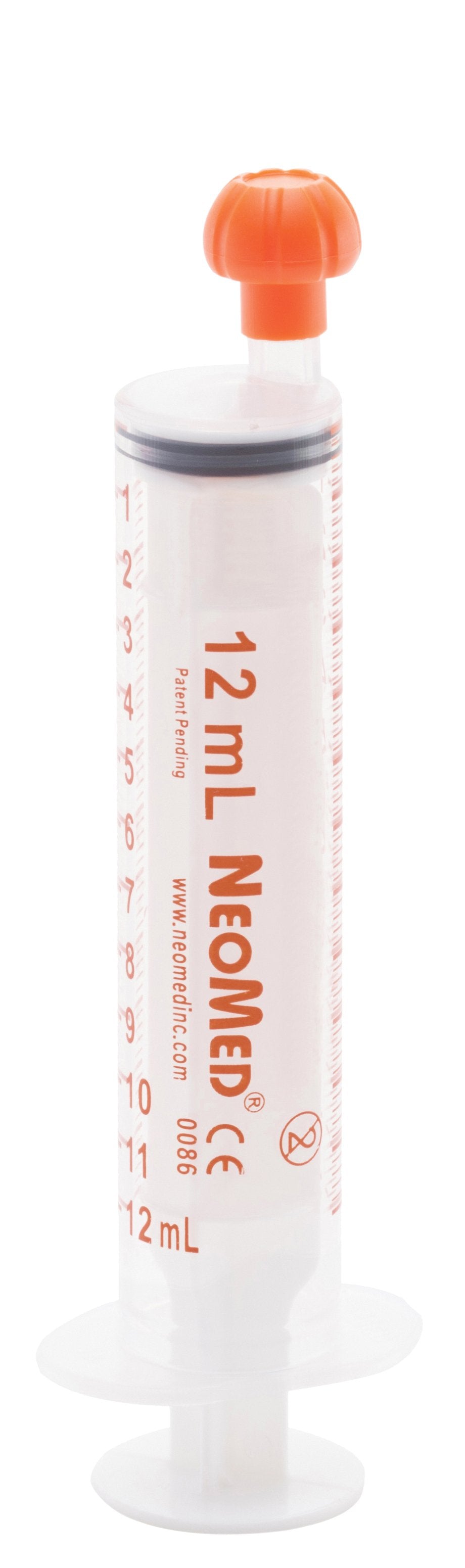 NeoMed Oral Medication Syringe, 12 mL-Oral Medication Syringe NeoMed 12 mL Oral Tip Without Safety