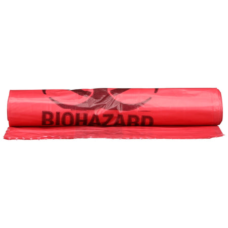McKesson Kick Bucket Liner-Kick Bucket Liner McKesson 7 to 10 gal. Red Bag 8 X 12 X 24 Inch