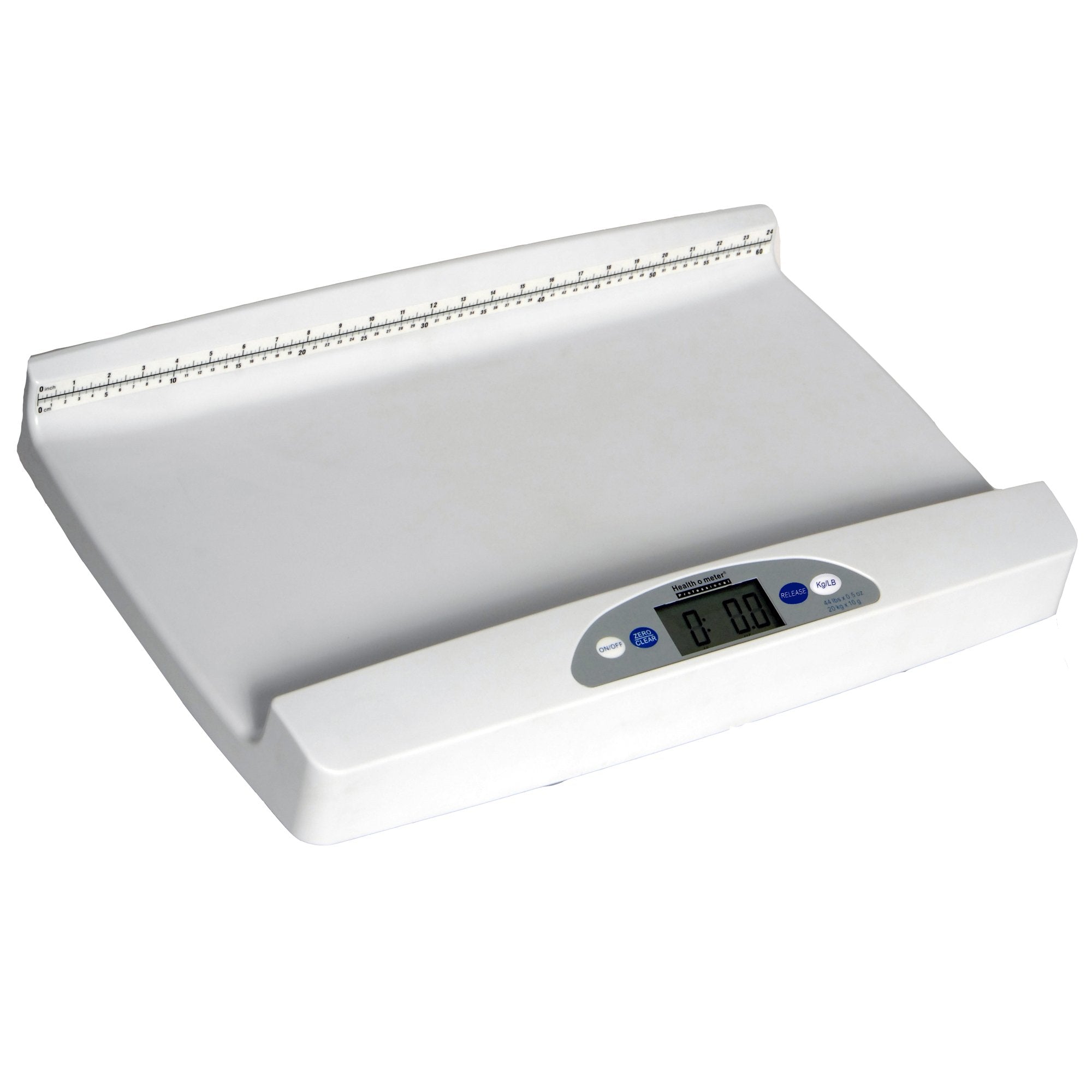 Health-o-meter Digital Pediatric Scale-Pediatric Scale Health O Meter Digital Display 44 lbs. / 20 kg Capacity White Battery Operated