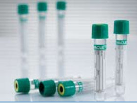 Vacuette Venous Blood Collection Tube, 5 mL, 13 x 100 mm-VACUETTE Venous Blood Collection Tube Lithium Heparin / Separator Gel Additive 5 mL Pull Cap Polyethylene Terephthalate (PET) Tube