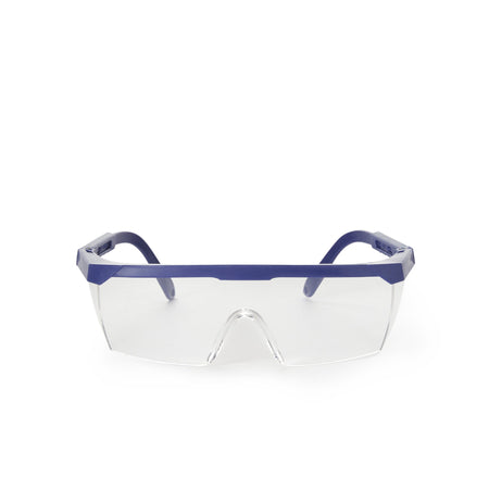 McKesson Protective Eyewear-Protective Glasses McKesson Brand Side Shield Clear Tint Blue / Clear Frame Over Ear One Size Fits Most