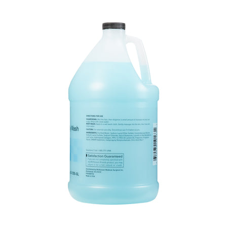 McKesson two-in-one shampoo and Body Wash, Summer Rain Scent, 1 Gallon Jug-Shampoo and Body Wash McKesson 1 gal. Jug Summer Rain Scent