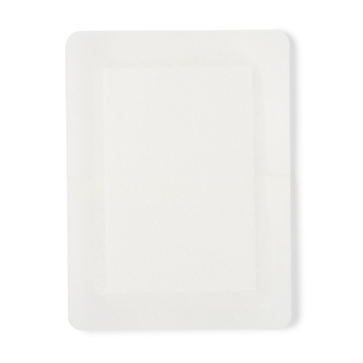 McKesson White Adhesive Dressing, 6 x 8 Inch-Island Dressing McKesson 6 X 8 Inch Rectangle Sterile