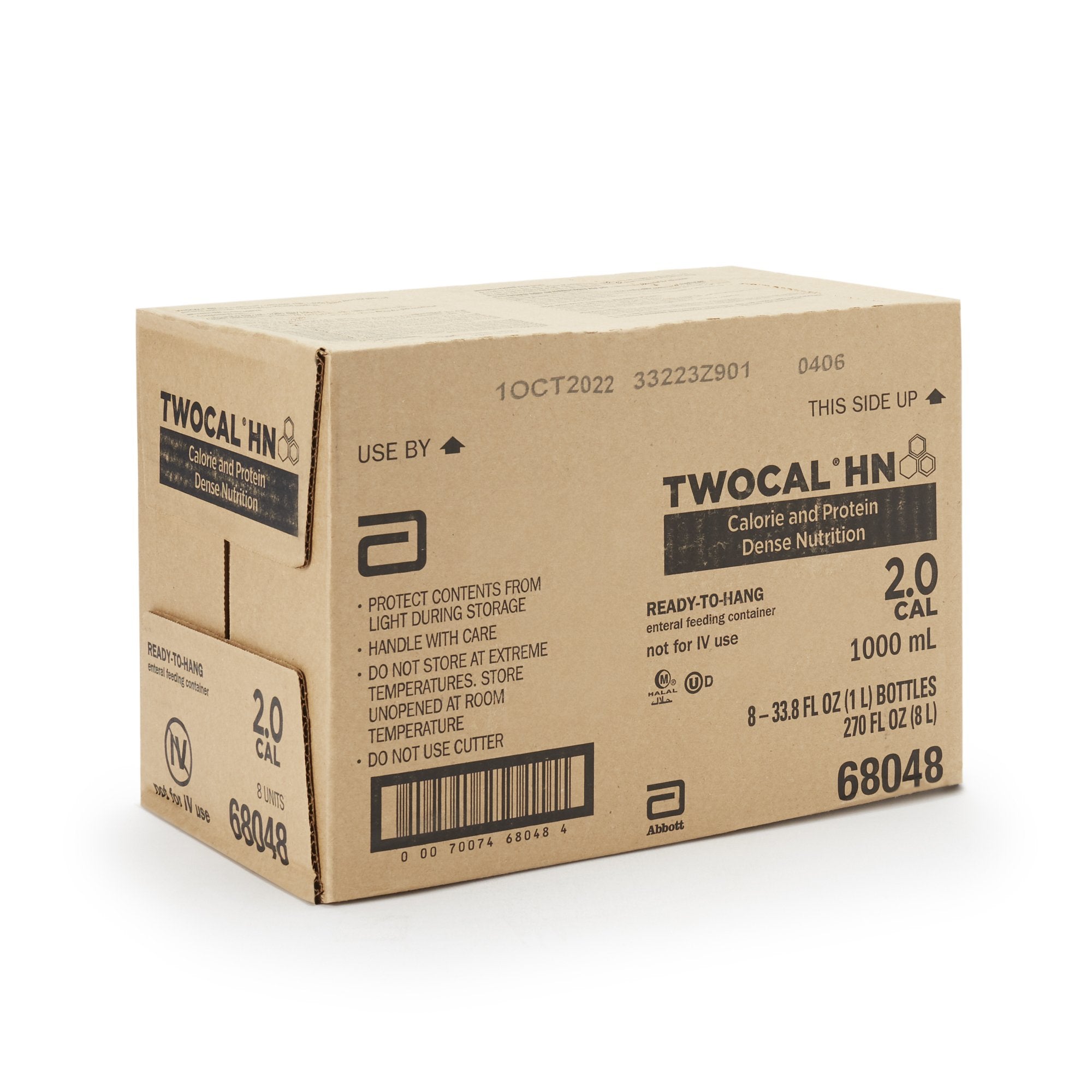 TwoCal® HN Tube Feeding Formula, 1 Liter Ready to Hang Bottle - Nutritionals and Feeding Supplies>Nutritionals>Oral Supple...