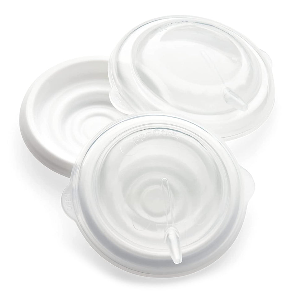 Spectra CaraCups Backflow Prevention Caps and Membranes for use with Spectra CaraCups Wearable Collection Kit-Backflow Prevention Caps and Membranes SpeCtra CaraCups For SpeCtra CaraCups Wearable Collection Kit