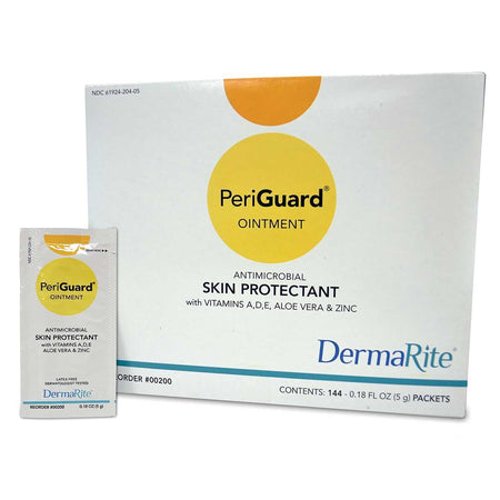 DermaRite PeriGuard Skin Protectant Scented Ointment, 5g Individual Packet-Skin Protectant PeriGuard 5 Gram Individual Packet Scented Ointment