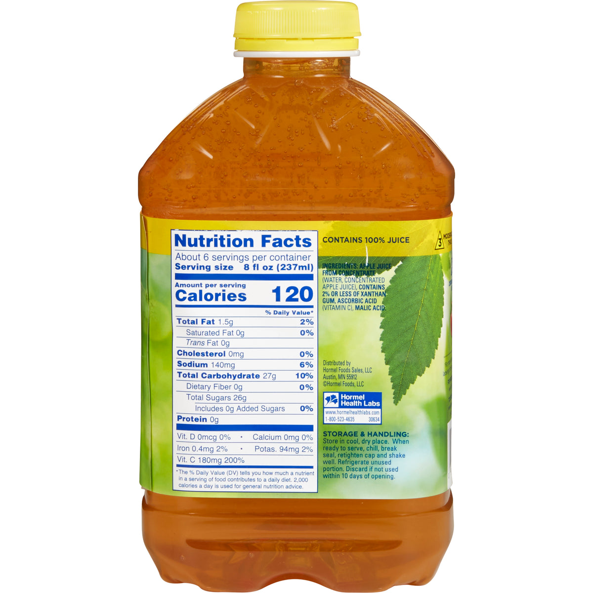 Thick & Easy® Honey Consistency Apple Thickened Beverage, 46-ounce bottle - Nutritionals and Feeding Supplies>Nutritionals...
