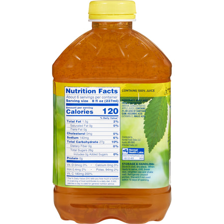 Thick & Easy® Honey Consistency Apple Thickened Beverage, 46-ounce bottle - Nutritionals and Feeding Supplies>Nutritionals...