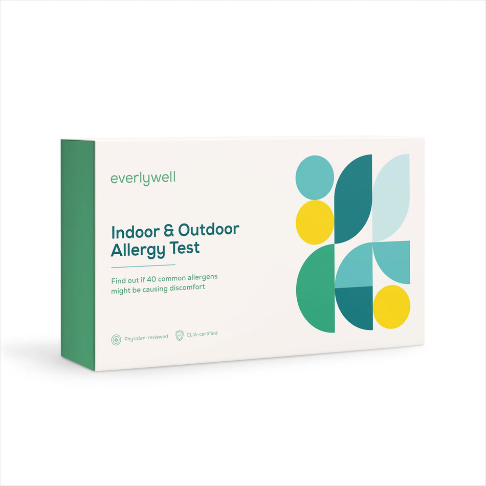 Everlywell Indoor & Outdoor Allergy Test-Blood Collection and Transport Kit Everlywell Collection Card Sterile