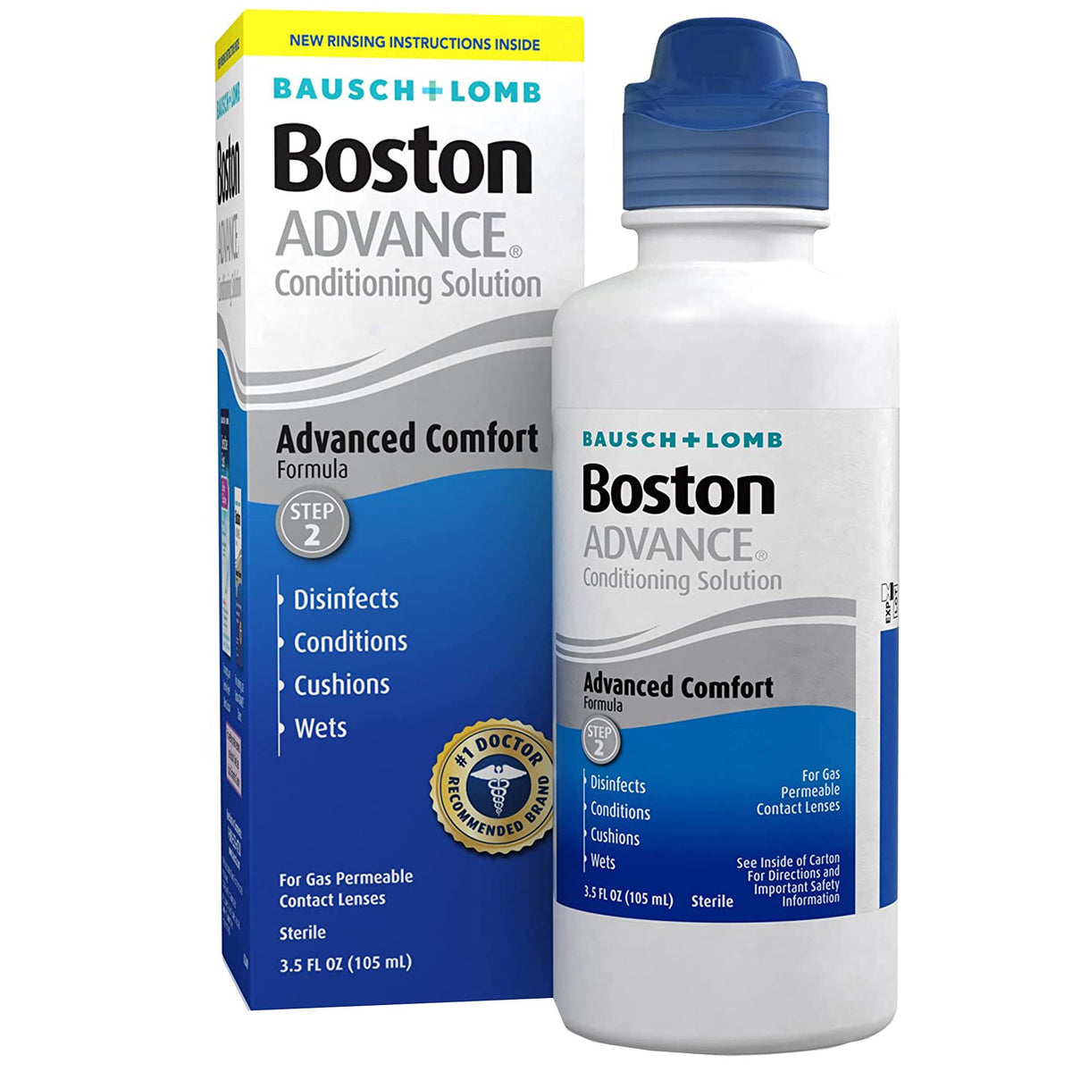 Boston Advance Conditioning Contact Lens Solution-Contact Lens Solution Boston Advance Conditioning 3.5 oz. Solution