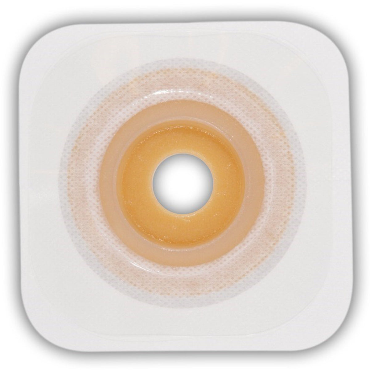Esteem Synergy Colostomy Barrier With -7/8 Inch Stoma Opening-"Ostomy Barrier Esteem synergy Trim to Fit, Extended Wear Durahesive Adhesive Without Flange Hydrocolloid 1/2 to 7/8 Inch Opening 4 X 4 Inch"