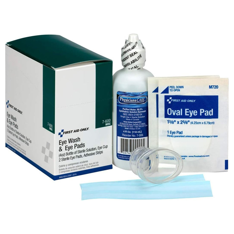 First Aid Only� Eye Wash Kit-Eye Wash Kit First Aid Only�