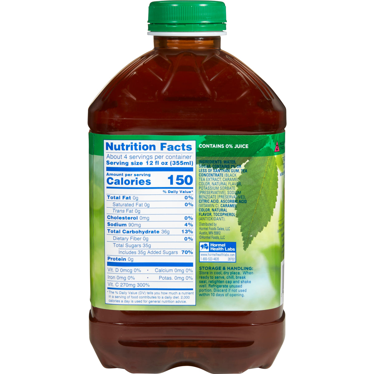 Thick & Easy® Clear Nectar Consistency Iced Tea Thickened Beverage, 46-oz. - Nutritionals and Feeding Supplies>Nutritional...