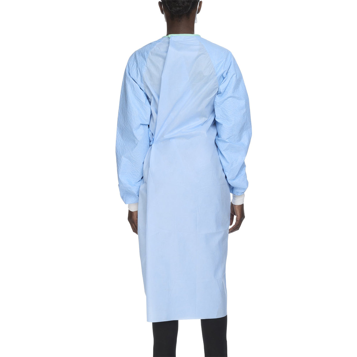 AERO BLUE Surgical Gown with Towel, Large-Surgical Gown with Towel Aero Blue Large Blue Sterile AAMI Level 3 Disposable