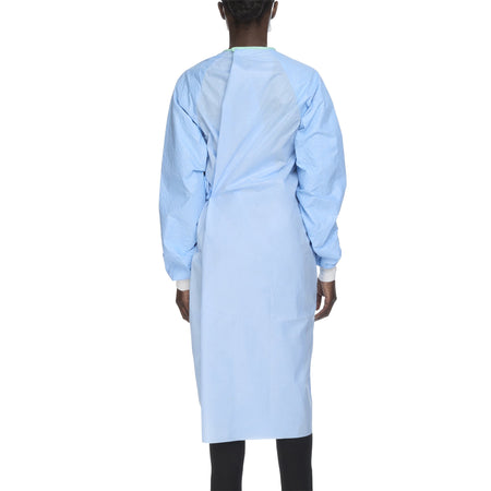 AERO BLUE Surgical Gown with Towel, Large-Surgical Gown with Towel Aero Blue Large Blue Sterile AAMI Level 3 Disposable