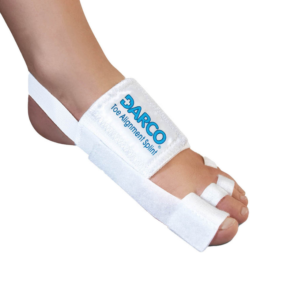 TAS Toe Splint, One Size Fits Most-Toe Splint TAS One Size Fits Most Strap Closure Foot