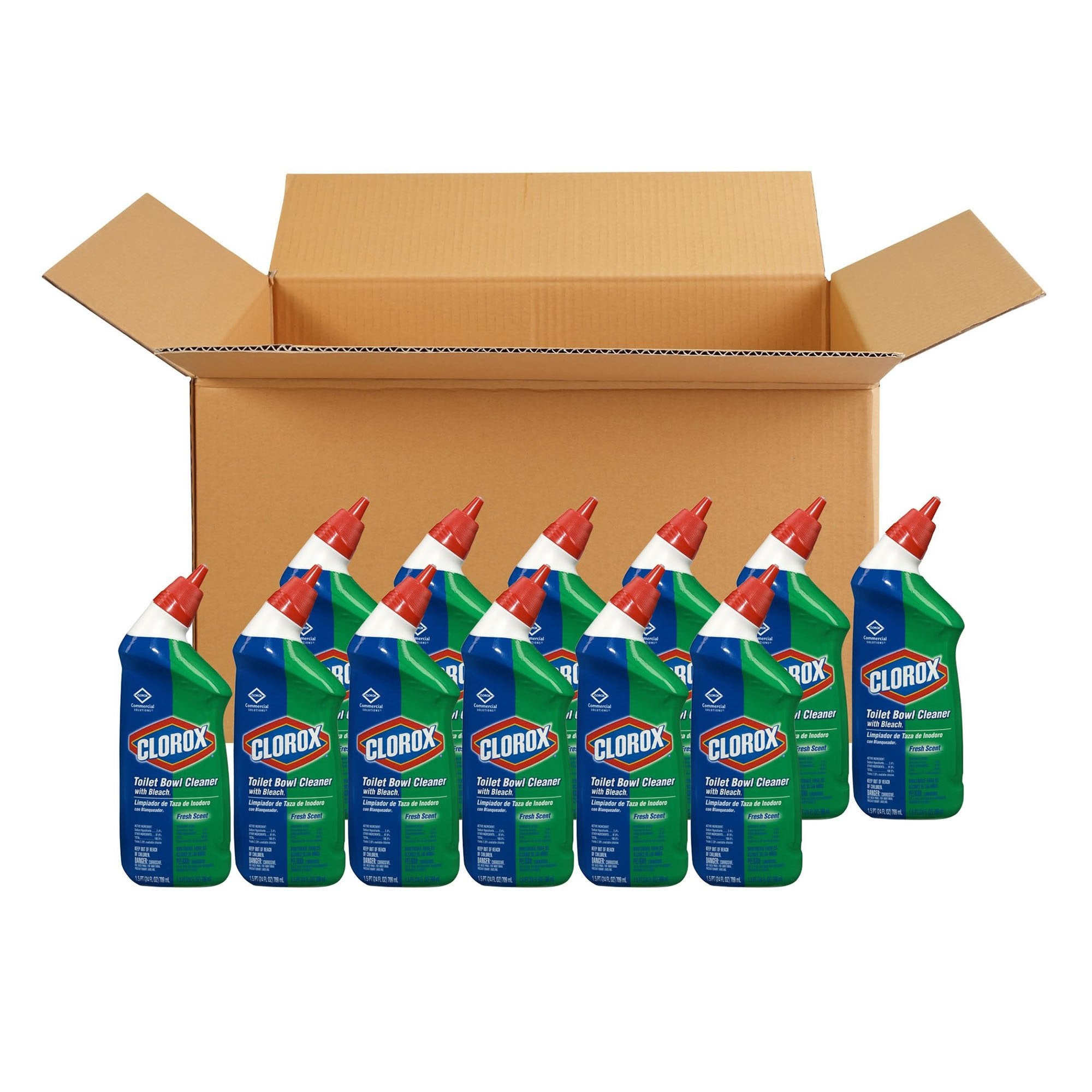 Clorox® Toilet Bowl Cleaner, Fresh Scent, 24 oz. - Housekeeping>Cleaners and Disinfectants - The Clorox Company