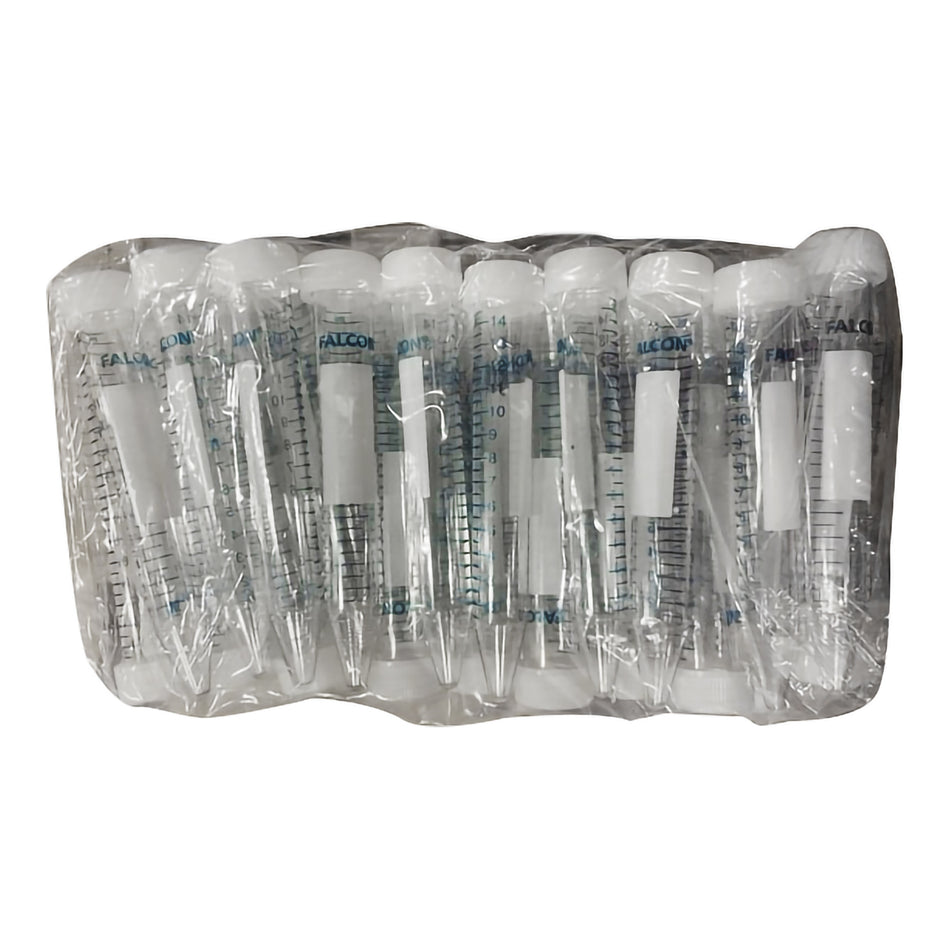 Falcon Centrifuge Tube, 17 x 120 mm, 15 mL-Falcon Centrifuge Tube Plain 15 mL Screw Cap Polystyrene Tube