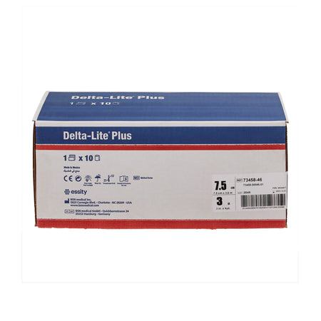 Delta-Lite Plus Black Cast Tape, 3 Inch x 4 Yard-Cast Tape Delta-Lite Plus 3 Inch X 12 Foot Fiberglass / Resin Black