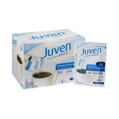 Juven Arginine/Glutamine Therapeutic Nutrition Powder-Oral Supplement Juven Unflavored Powder 0.81 oz. Individual Packet